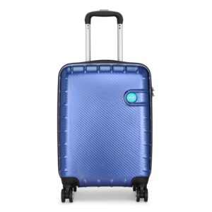 VIP-Lisbon-55cm-4-Wheel-Strolly-Cabin-Blue