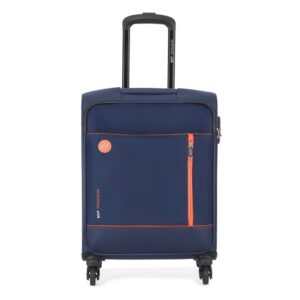 VIP-Parker-69cm-4-Wheel-Medium-Size-Trolley-Blue