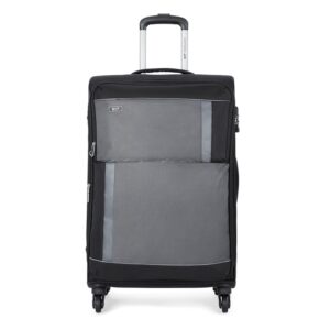 VIP-Pulse-80cm-4-Wheel-Large-Size-Trolley-Black