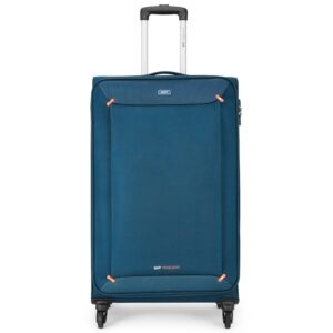 VIP-STAPPL69OB-4-Wheel-Soft-Casing-Medium-Check-In-Trolley-69cm-Grey