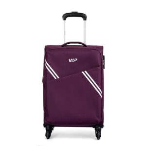 VIP-VERONA-80cm4-Wheel-Expandable-Large-Soft-TrolleyPurple