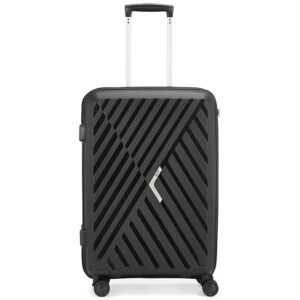 VIP-XLITE55BLK-4-Wheel-Hard-Casing-Cabin-Trolley-55cm-Black