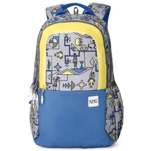 Wildcraft-WI-WIKIPACK2FGY-Printed-Backpack-Grey