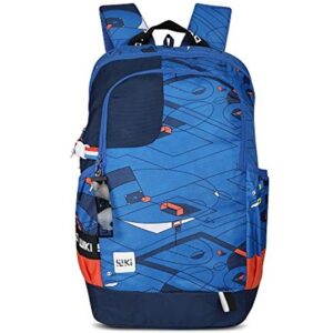 Wildcraft-WI-WIKISQUA2PBE-Medium-Backpack-Blue