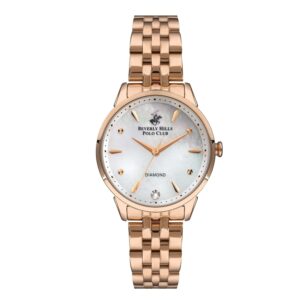 Beverly-Hills-Polo-Club-BP3293X-420-Ladies-Watch-Sydney-Diamond-Stainless-Steel-Rose-Gold-Band-Silver-Dial