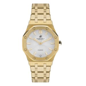 Beverly-Hills-Polo-Club-BP3161X-130-Women-s-Watch-Silver-Dial-Gold-Stainless-Steel-Band