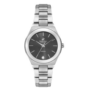 Beverly-Hills-Polo-Club-BP3229X-350-WoMens-Analog-Watch-Black-Dial-Silver-Stainless-Steel-Band