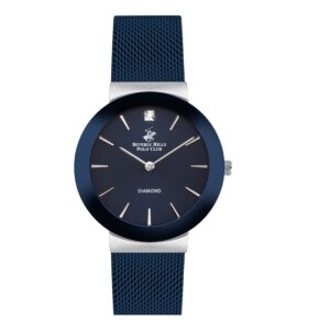 Beverly-Hills-Polo-Club-BP3246X-390-WoMens-Analog-Watch-Blue-Dial-Blue-Stainless-Steel-Band