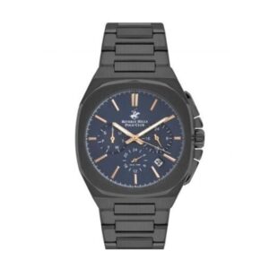 Beverly-Hills-Polo-Club-BP3269X-090-Mens-Analog-Watch-Navy-Dial-Black-Stainless-Steel-Band