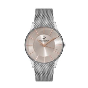 Beverly-Hills-Polo-Club-BP3287X-310-WoMens-Analog-Watch-Silver-Dial-Silver-Stainless-Steel-Band