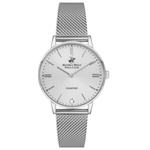 Beverly-Hills-Polo-Club-BP3290X-330-WoMens-Analog-Watch-Silver-Dial-Silver-Stainless-Steel-Band