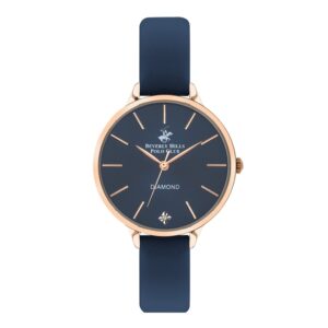 Beverly-Hills-Polo-Club-BP3306X-499-Women-s-Analog-Watch-Blue-Dial-Blue-Leather-Band