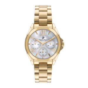 Beverly-Hills-Polo-Club-BP3313X-120-Women-s-Analog-Watch-Silver-Dial-Gold-Stainless-Steel-Band