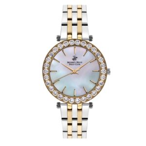 Beverly-Hills-Polo-Club-BP3340C-220-Women-s-Analog-Watch-Pearl-Dial-Two-Tone-Stainless-Steel-Band