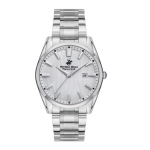 Beverly-Hills-Polo-Club-BP3356X-330-Men-s-Watch-White-Dial-Silver-Stainless-Steel-Band