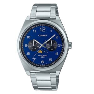 Casio-MTP-M300D-2AVDF-Blue-Multi-Dial-Stainless-Steel-Men-s-Watch