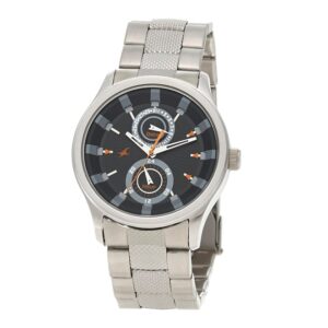 Fastrack-3001SM04-Mens-Analog-Watch-Black-Dial-Silver-Stainless-Steel-Band