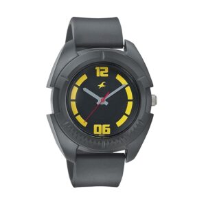 Fastrack-3116PP03-Mens-Analog-Watch-Black-Dial-Black-Plastic-Band