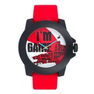 Fastrack-38021PP12-Unisex-Analog-Watch-Multicolour-Dial-Red-Plastic-Band