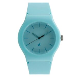 Fastrack-9915PP53-Unisex-Analog-Watch-Blue-Dial-Blue-Silicone-Band