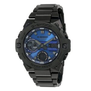 G-Shock-GST-B400BD-1A2DR-Solar-powered-Smartphone-Link-Blue-Dial-Black-Metal-Band-Watch-for-Men