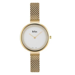 Lee-Cooper-LC06632-130-Women-s-Analog-White-Dial-Gold-Stainless-Steel-Watch