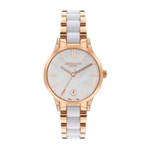 Lee-Cooper-LC07458-420-Women-s-Analog-White-Mother-of-pearl-Dial-Two-Tone-Stainless-Steel-Watch