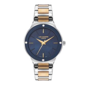Lee-Cooper-LC07480-290-Women-s-Analog-Blue-Dial-Two-Tone-Stainless-Steel-Watch
