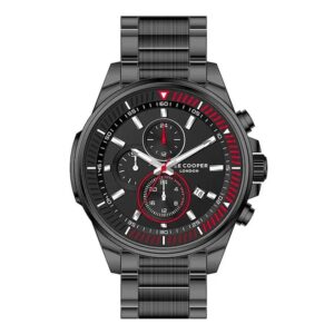 Lee-Cooper-LC07486-050-Men-s-Multi-Function-Black-Dial-Black-Stainless-Steel-Watch