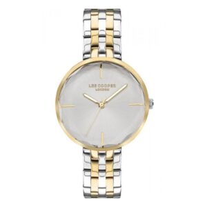 Lee-Cooper-LC07502-230-Women-s-Analog-Pearl-Dial-Two-Tone-Stainless-Steel-Watch
