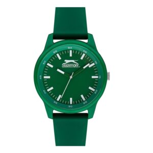 Slazenger-SL-09-6368-1-05-Tiger-Unisex-Watch-Green-dial-Green-Rubber-Strap