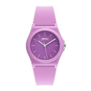 Slazenger-SL-09-6571-3-02-Sport-Women-s-Watch-Purple-dial-Purple-Silicone-Strap