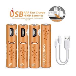 Smartoools-Usb-4-Pack-450Mah-Chargable-Batteries