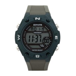 Sonata-77033PP01-Mens-Grey-Dial-Grey-Plastic-Strap-Watch-Digital-Display