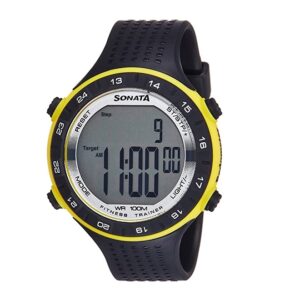 Sonata-77040PP04-Mens-Grey-Dial-Black-Plastic-Strap-Watch-Digital-Display