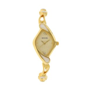 Sonata-8073YM01-WoMens-Champagne-Dial-Golden-Metal-Strap-Watch