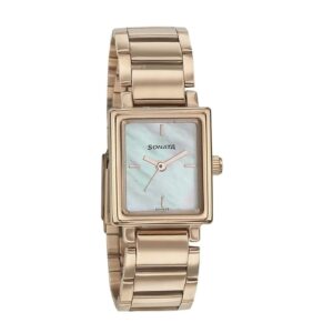 Sonata-8080WM01-WoMens-Silver-Dial-Rose-Gold-Stainless-Steel-Strap-Watch