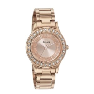 Sonata-8123WM03-WoMens-Blush-Rose-Gold-Dial-Rose-Gold-Stainless-Steel-Strap-Watch