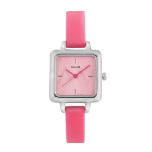 Sonata-8152SP02-WoMens-Splash-Pink-Dial-Pink-Rubber-Strap-Watch