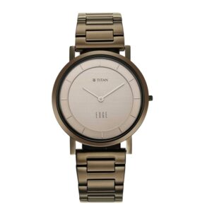 Titan-1595QM01-Edge-Beige-Dial-Metal-Strap-Analog-Watch-for-Men