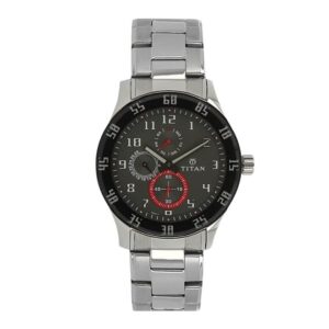 Titan-1632SM02-Men-s-WatchGrey-Dial-Silver-Stainless-Steel-Strap-Watch