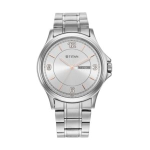 Titan-1870SM01-Men-s-WatchSilver-Dial-Silver-Stainless-Steel-Strap-Watch