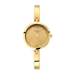 Titan-2606YM06-WoMens-Watch-Raga-Gold-Dial-Gold-Stainless-Steel-Strap-Watch-