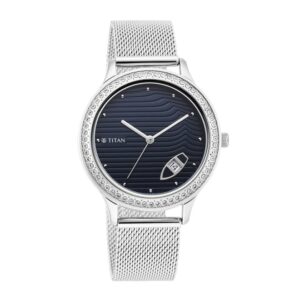 Titan-2634SM02-Womens-Watch-Sparkle-Collection-Analog-Black-Dial-Silver-Stainless-Band