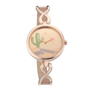 Titan-95103WL01-Womens-Watch-Cactus-in-Rose-Gold-Dial-Rose-Gold-Stainless-Steel-Strap-Watch