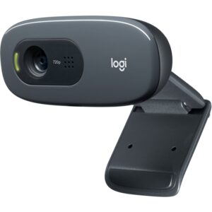 Logitech-C270-Webcam-Hd-Usb-Black