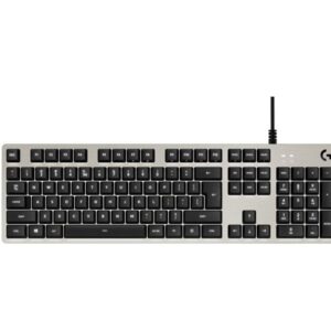 Logitech-G413-Mechanical-Gaming-Keyboard-Wired-Silver-White