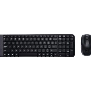 Logitech-Mk220-Wireless-Combo-Arabic-Black