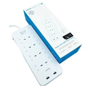 Anker-Extension-8-Ac-Outlet-And-2-Usb-Port