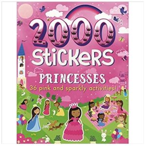 2000-Stickers-Princesses-36-Pink-and-Sparkly-Activities!